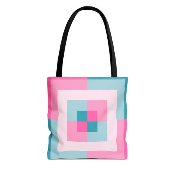 Ocean Meets Rose Labyrinth Tote Bag