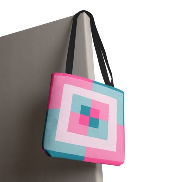 Ocean Meets Rose Labyrinth Tote Bag - Image 8