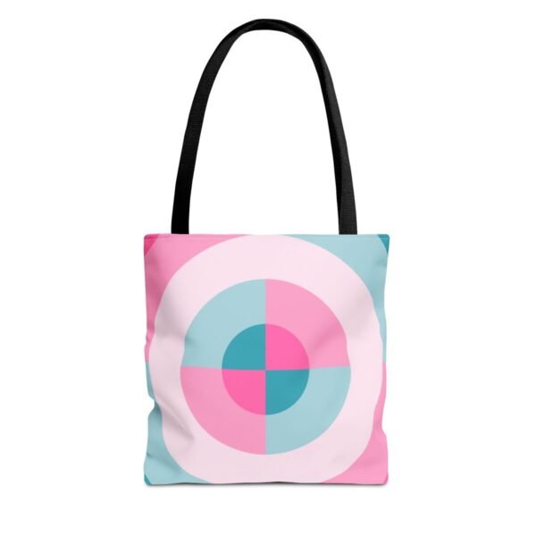 Ocean Meets Rose QS Tote Bag