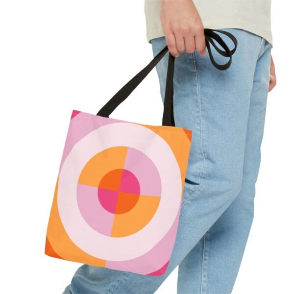 Peachy Sunset QS Tote Bag - Image 3