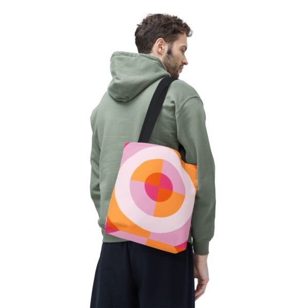 Peachy Sunset QS Tote Bag - Image 6