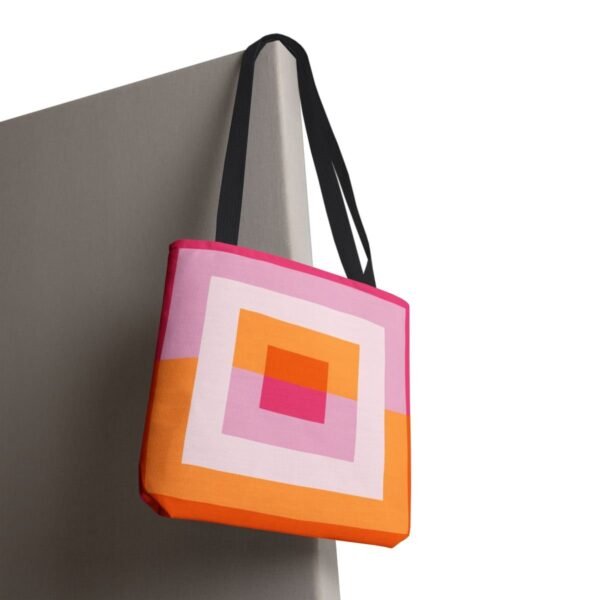 Peachy Sunset SG Tote Bag - Image 8