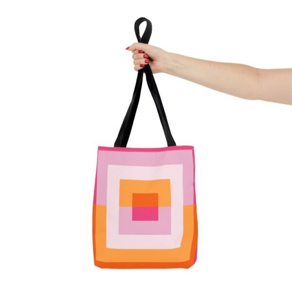 Peachy Sunset SG Tote Bag - Image 4