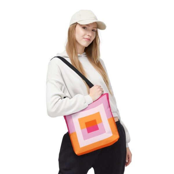 Peachy Sunset SG Tote Bag - Image 5