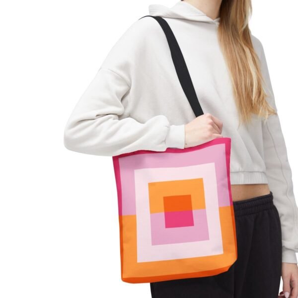 Peachy Sunset SG Tote Bag - Image 7