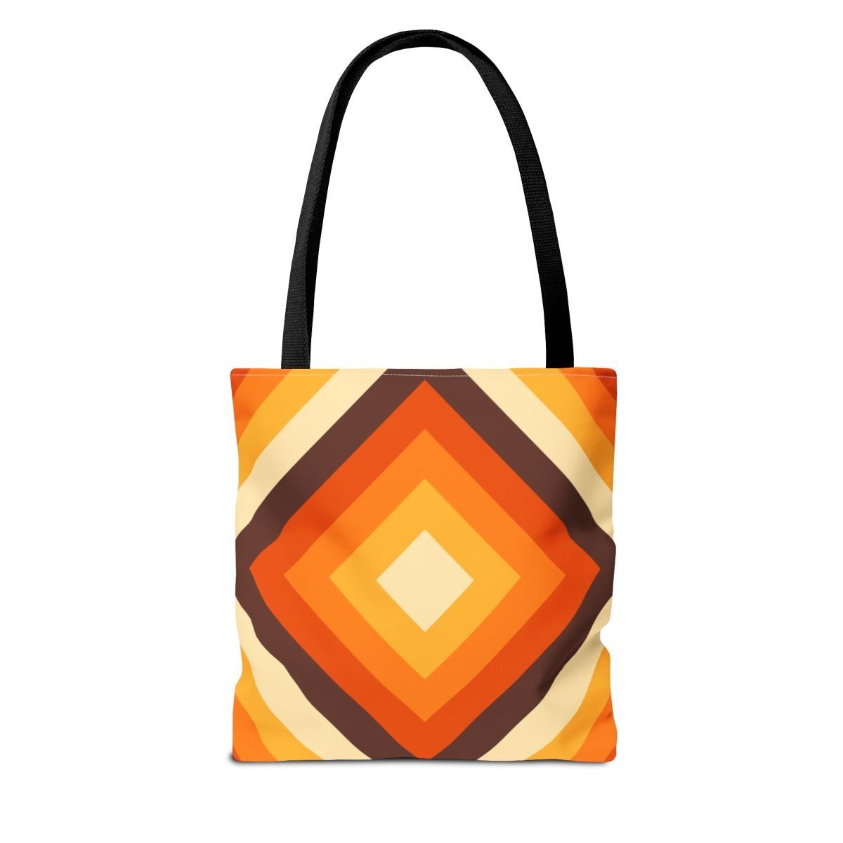 Pumpkin Fade Diamond Tote Bag - Image 2