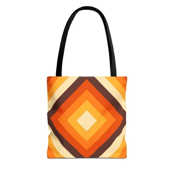Pumpkin Fade Diamond Tote Bag