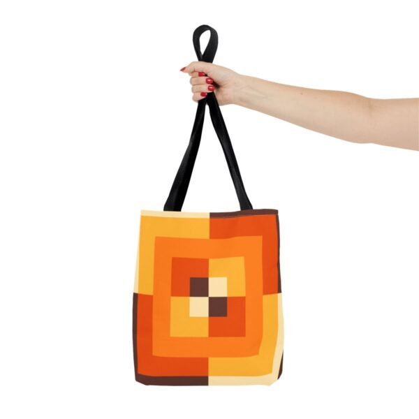Pumpkin Fade Labyrinth Tote Bag - Image 4