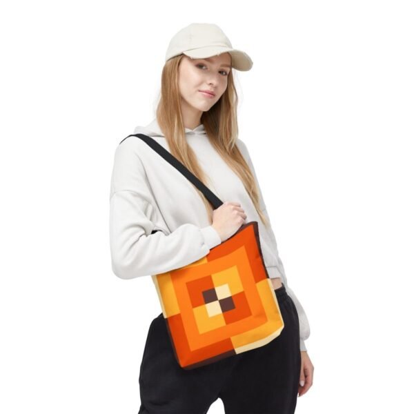 Pumpkin Fade Labyrinth Tote Bag - Image 5