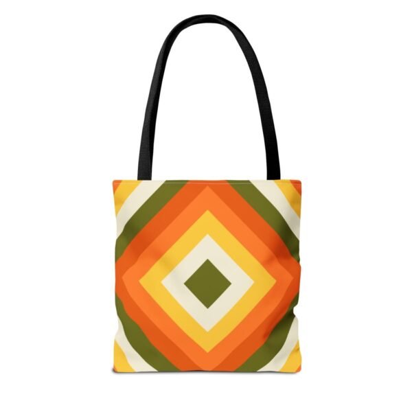 Pumpkin Field Diamond Tote Bag - Image 2