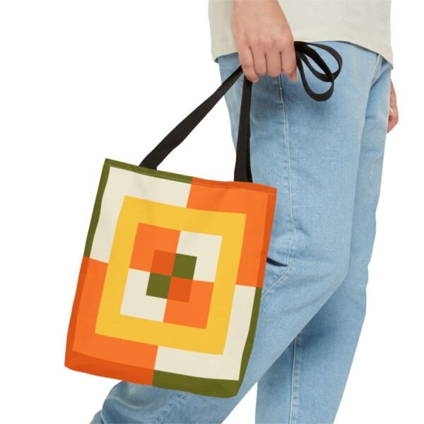 Pumpkin Field Labyrinth Tote Bag - Image 3