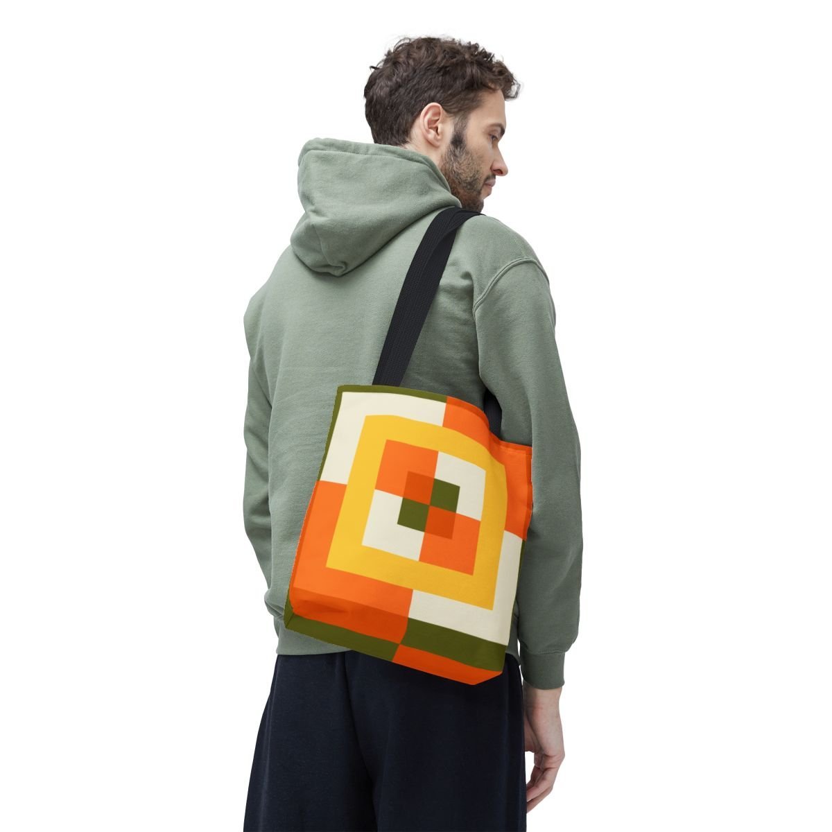 Pumpkin Field Labyrinth Tote Bag - Image 6