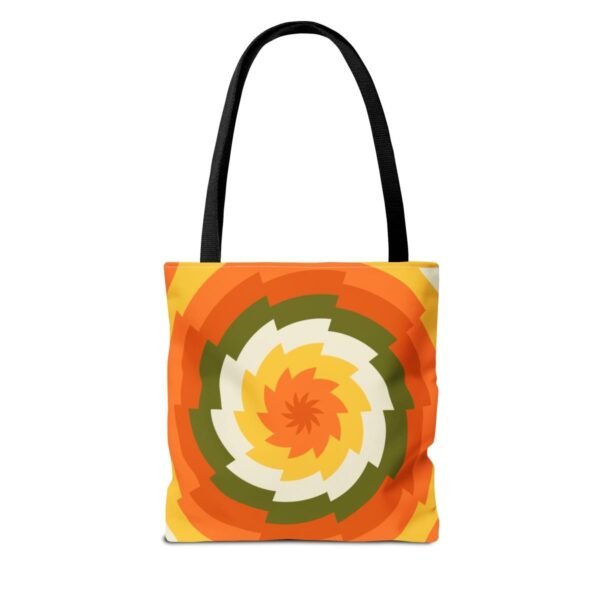 Pumpkin Field Vortex Tote Bag - Image 2