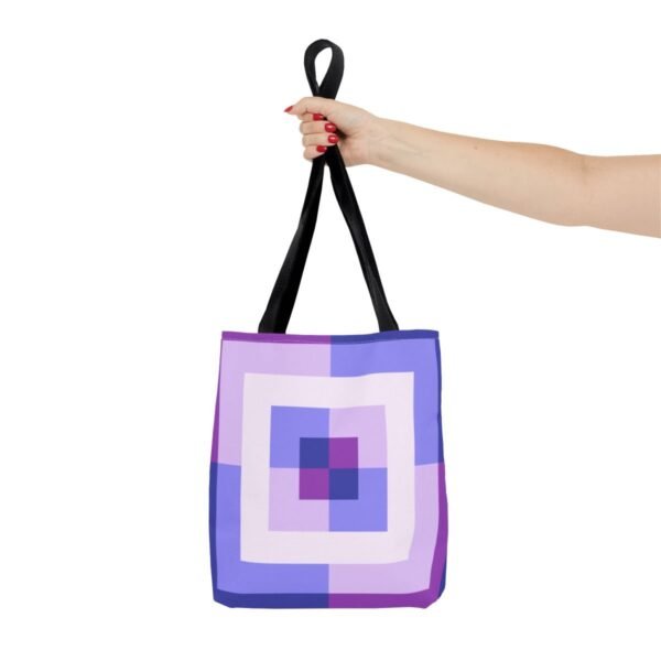 Purple Lavender Labyrinth Tote Bag - Image 4