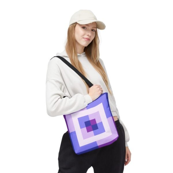 Purple Lavender Labyrinth Tote Bag - Image 5