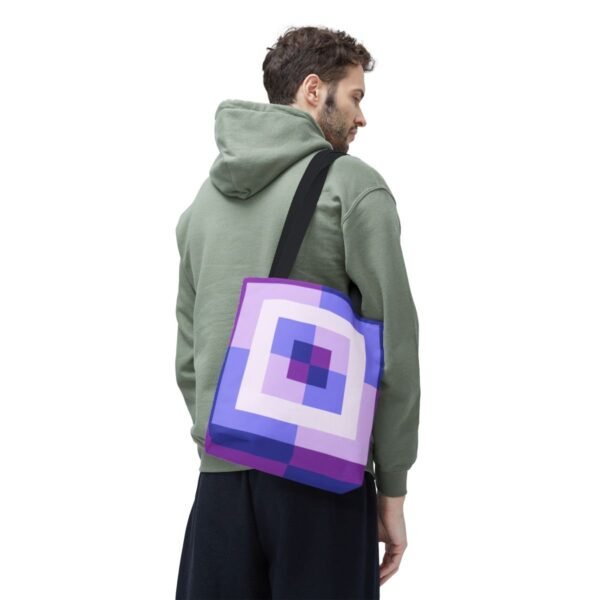 Purple Lavender Labyrinth Tote Bag - Image 6