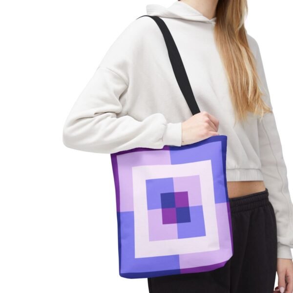 Purple Lavender Labyrinth Tote Bag - Image 7