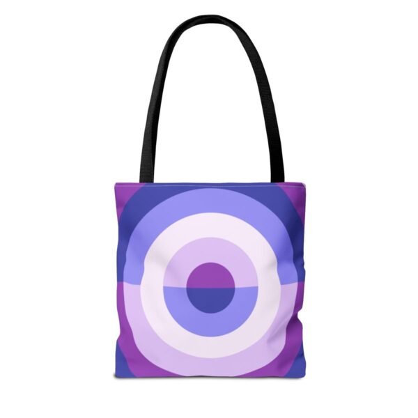 Purple Lavender Orbit Tote Bag - Image 2