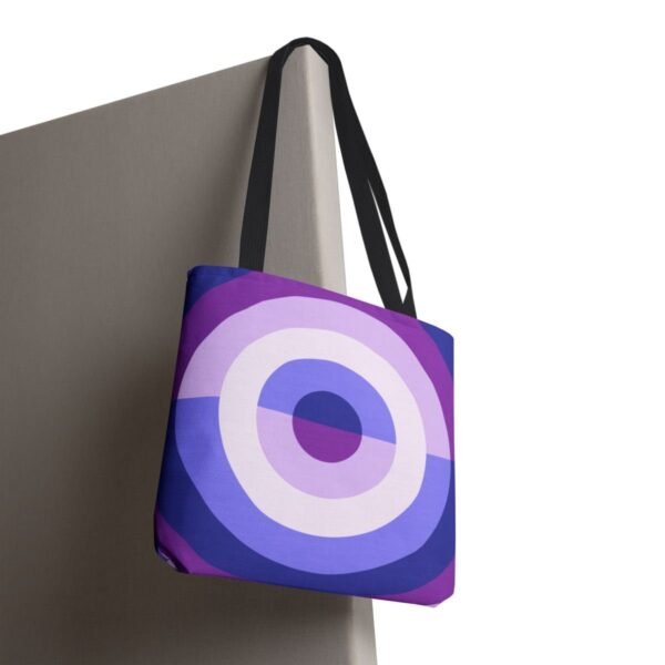 Purple Lavender Orbit Tote Bag - Image 8