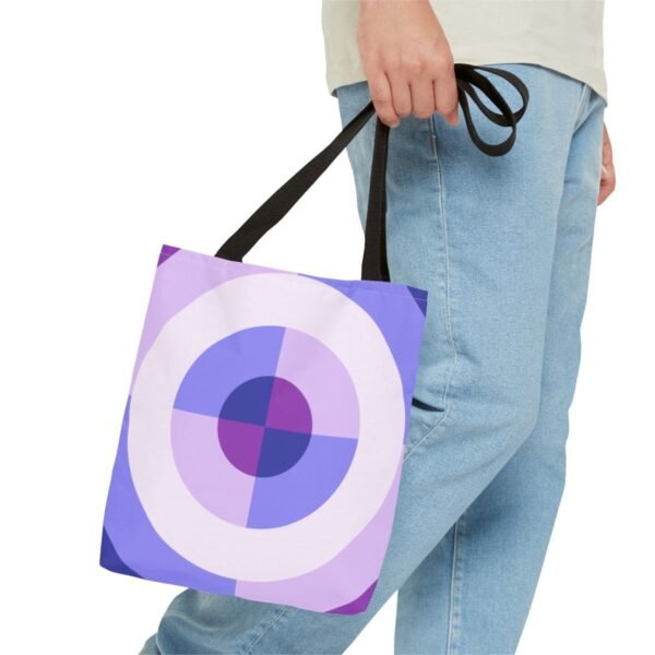 Purple Lavender QS Tote Bag - Image 3