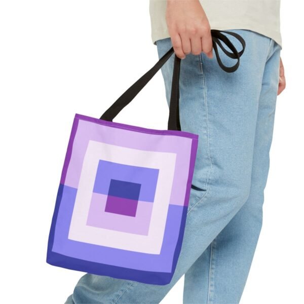 Purple Lavender SG Tote Bag - Image 3