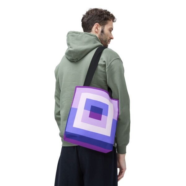 Purple Lavender SG Tote Bag - Image 6