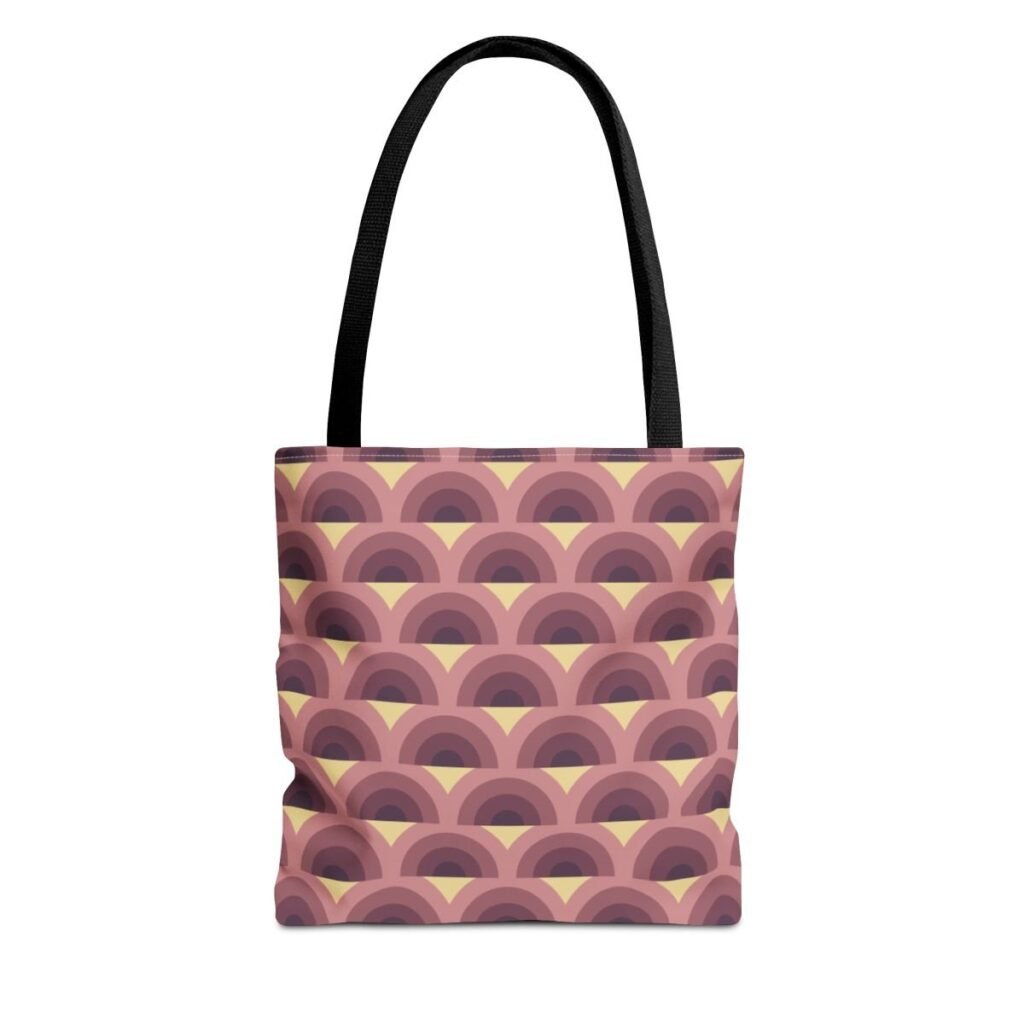 Rosewood Fade Peacock Tote Bag