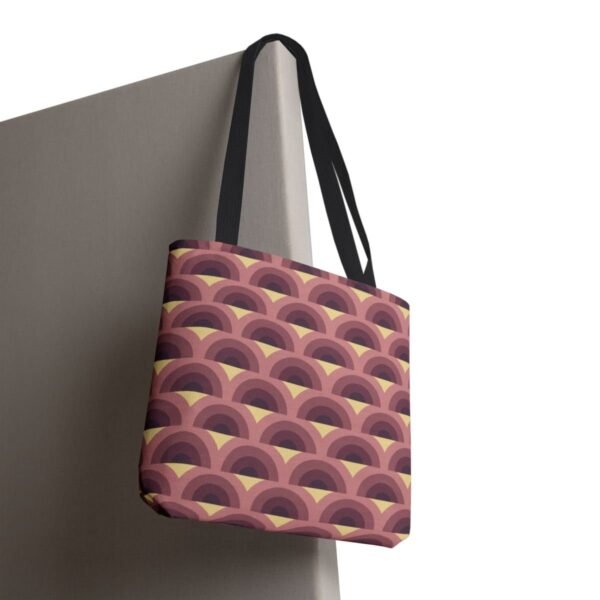 Rosewood Fade Peacock Tote Bag - Image 8