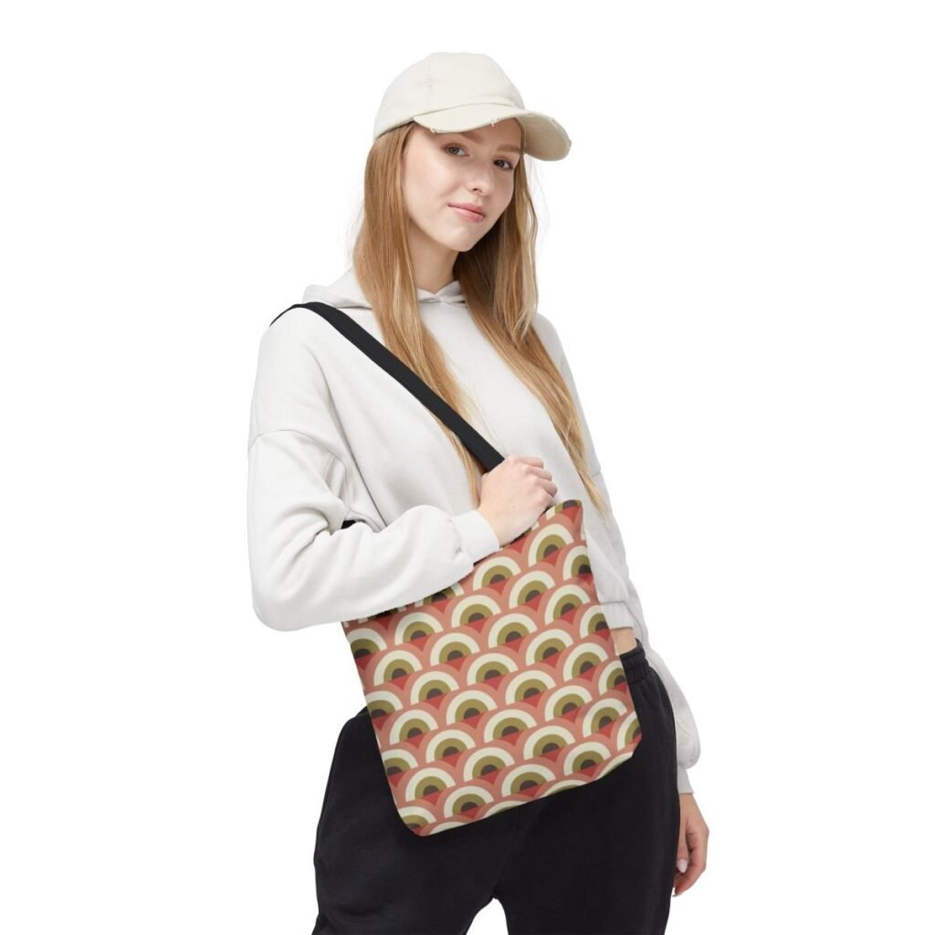 Rustic Glow Peacock Tote Bag