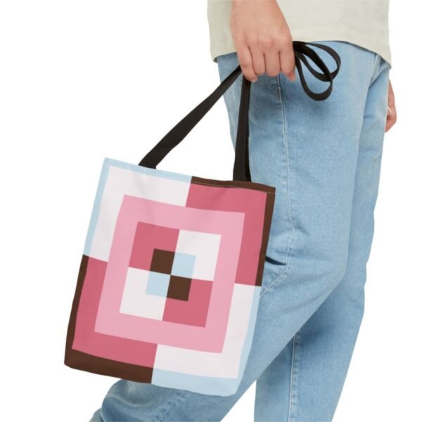 Sakura Blossom Labyrinth Tote Bag - Image 3