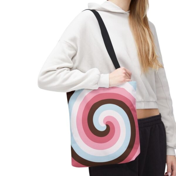 Sakura Blossom Spiral Tote Bag - Image 7