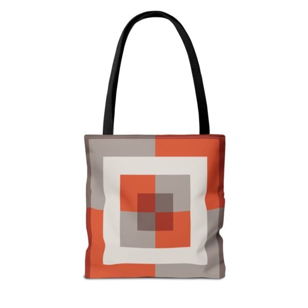 Scarlet Ember Labyrinth Tote Bag - Image 2