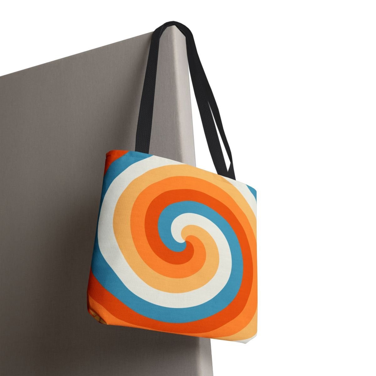 Seaside Spark Spiral Tote Bag - Image 8