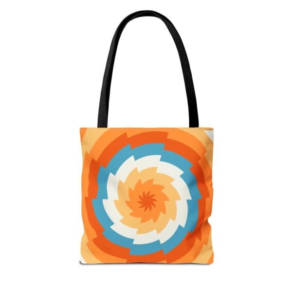 Seaside Spark Vortex Tote Bag - Image 2