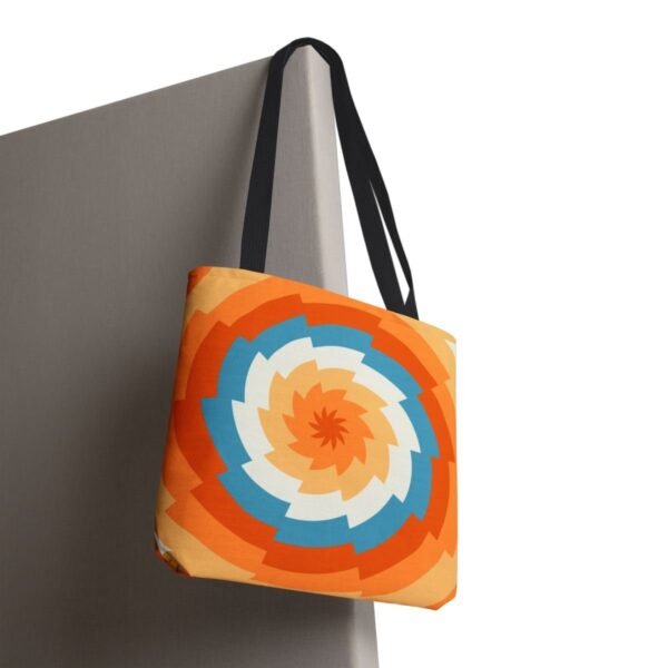 Seaside Spark Vortex Tote Bag - Image 8