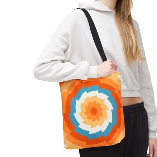 Seaside Spark Vortex Tote Bag - Image 7