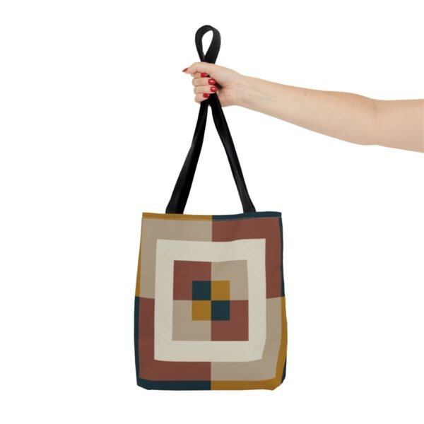 Shadowed Pine Labyrinth Tote Bag - Image 4