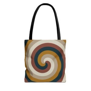 Shadowed Pine Spiral Tote Bag