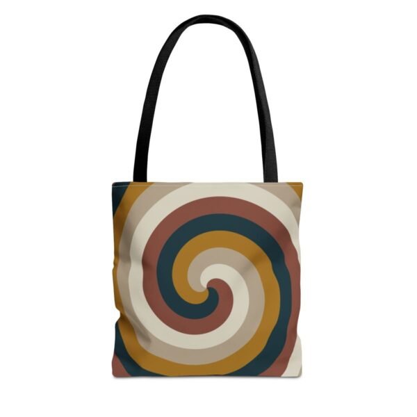 Shadowed Pine Spiral Tote Bag