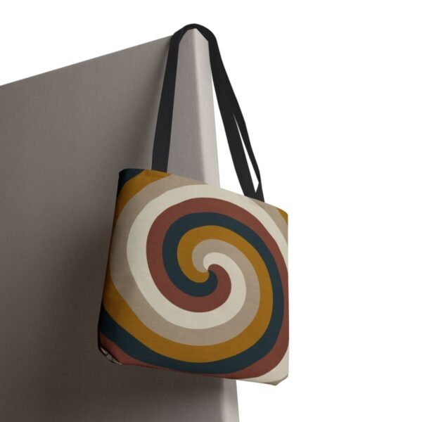 Shadowed Pine Spiral Tote Bag - Image 8