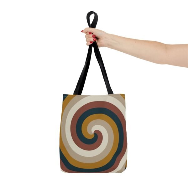 Shadowed Pine Spiral Tote Bag - Image 4