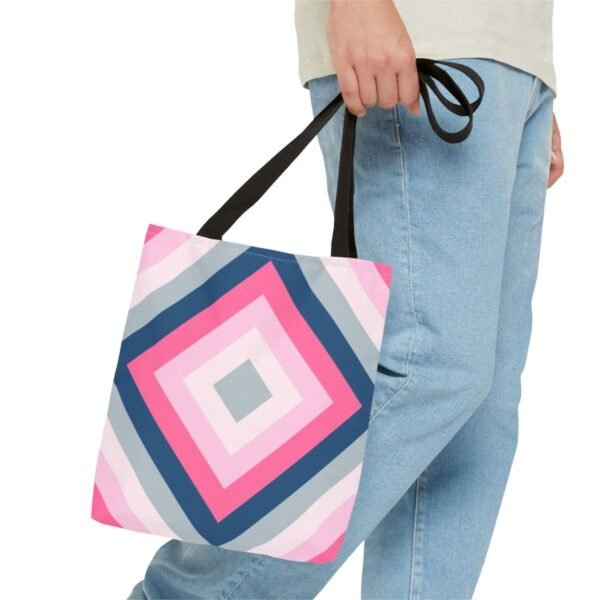 Soft Breeze Diamond Tote Bag - Image 3
