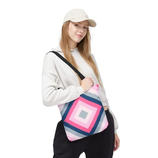 Soft Breeze Diamond Tote Bag - Image 5