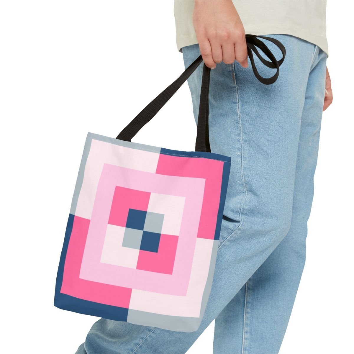 Soft Breeze Labyrinth Tote Bag - Image 3