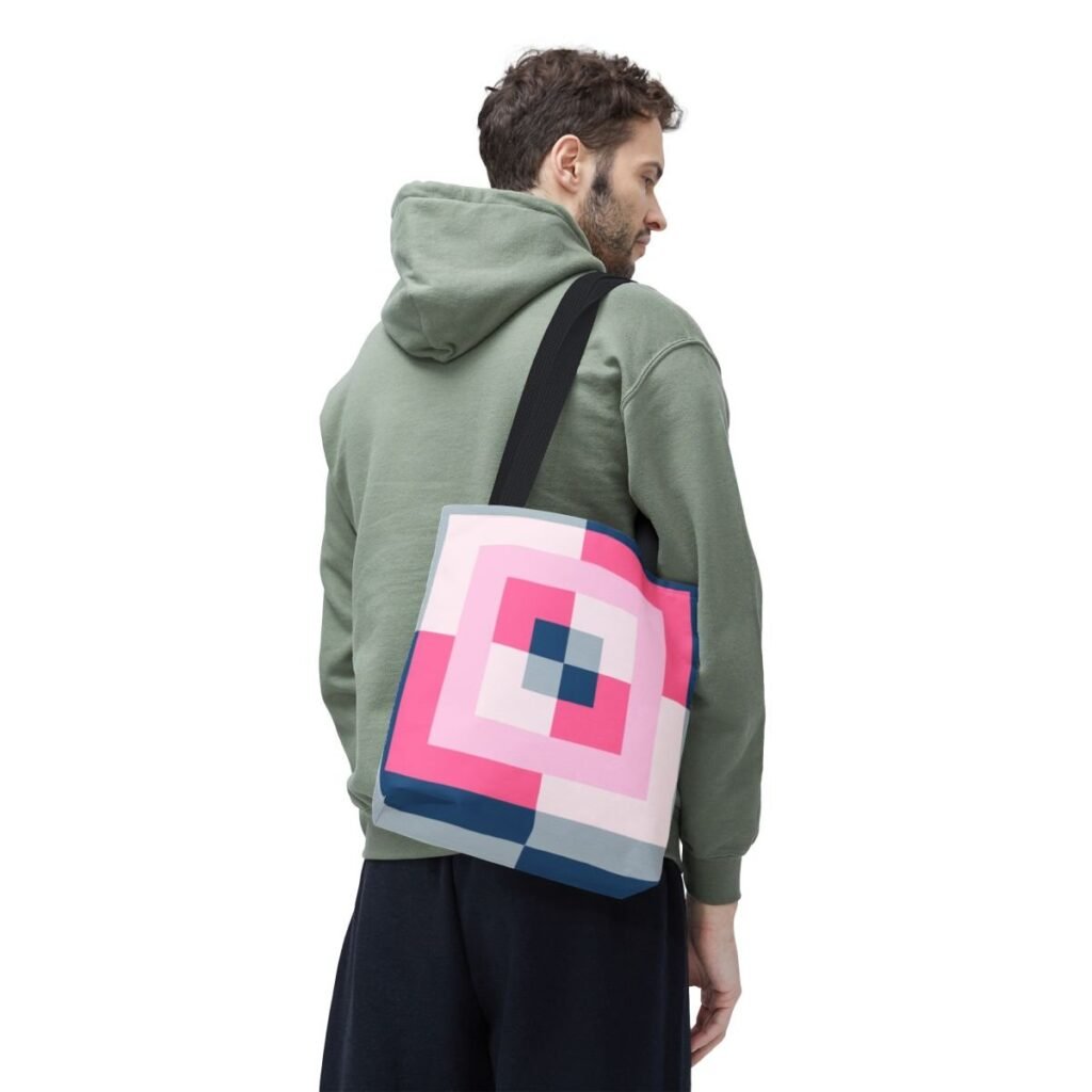Soft Breeze Labyrinth Tote Bag