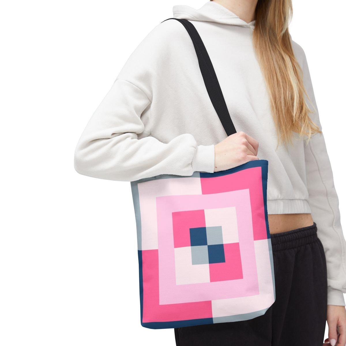 Soft Breeze Labyrinth Tote Bag - Image 7