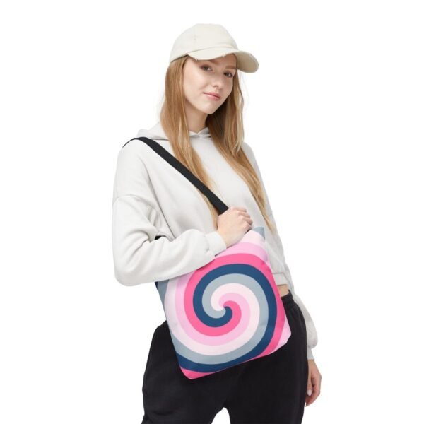 Soft Breeze Spiral Tote Bag - Image 5