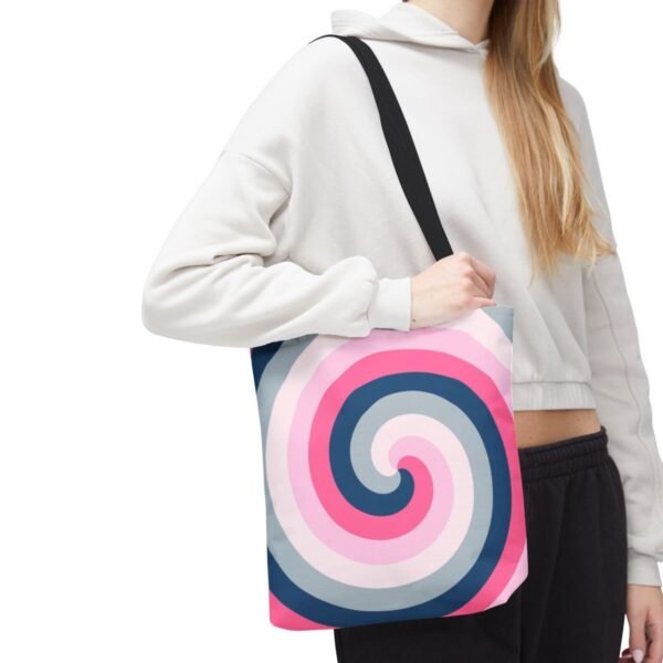 Soft Breeze Spiral Tote Bag - Image 7