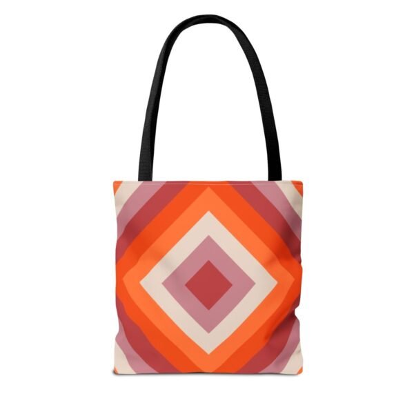 Spiced Clay Diamond Tote Bag - Image 2