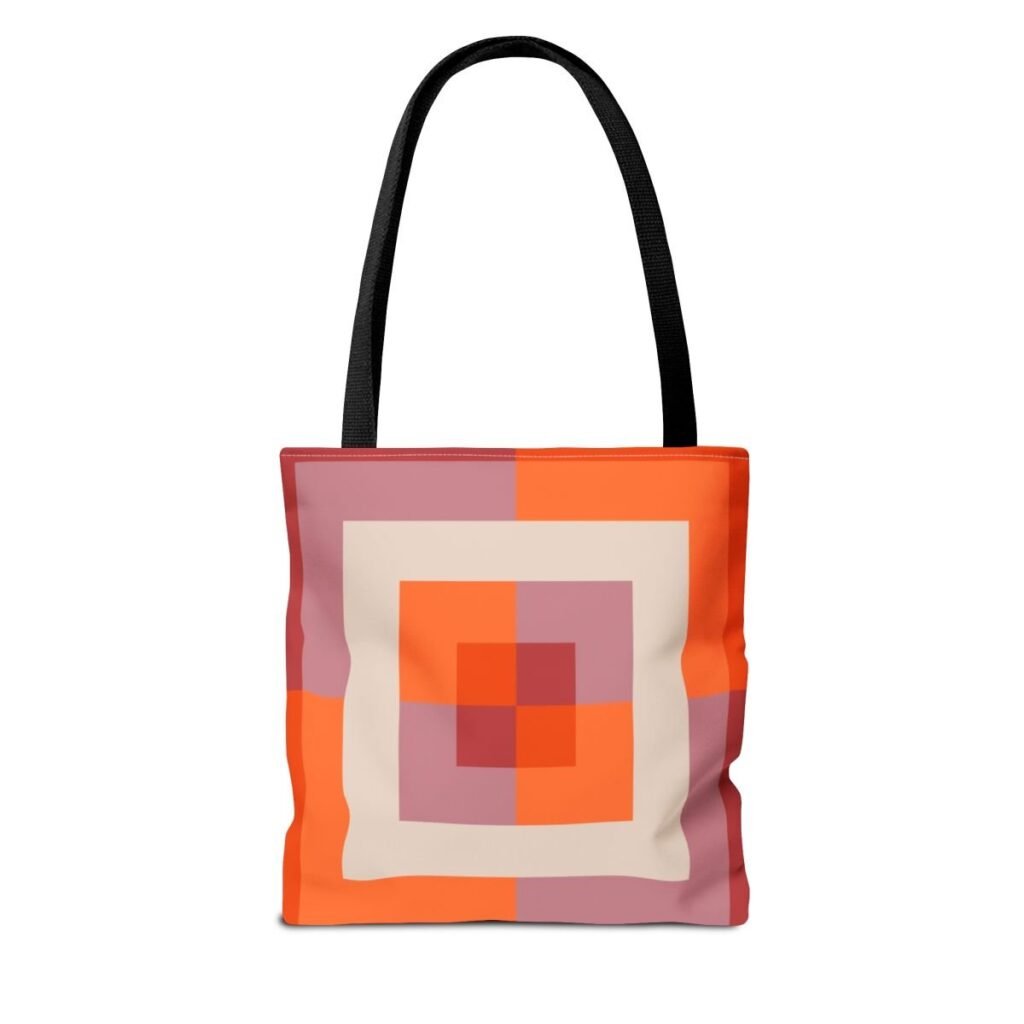 Spiced Clay Labyrinth Tote Bag